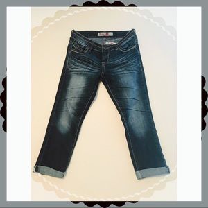 Blue Capris